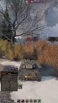 10,000 DAMAGE! 🎯 Leopard 1 GOD MODE | World of Tanks 4K Gameplay #Shorts 22