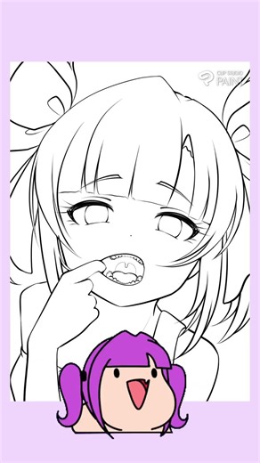 【イラストメイキング】あーーーん【オリキャラ】#イラスト #イラストメイキング #オリキャラ