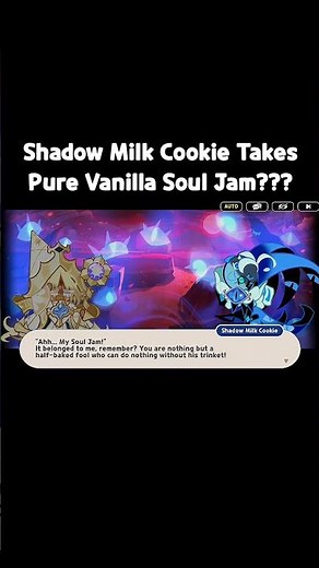 Shadow Milk Cookie Tales Pure Vanilla Cookie Soul Jam #cookierunkingdom #cookierun