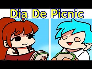 Friday Night Funkin' VS Coco Semana Completa + Escenas (Dia De Picnic)