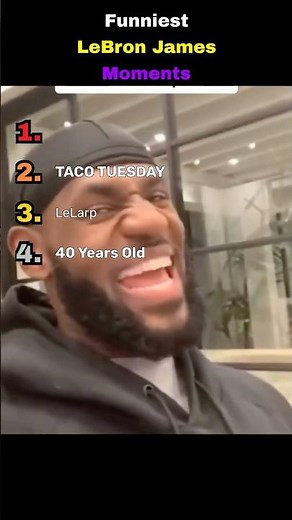 Funniest LEBRON Moments