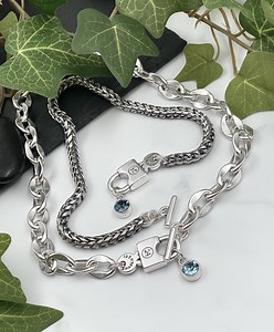 Swarovski Necklace, Link Chain Padlock Necklace, Thick Chain Key-lock Crystal Choker, Uno De 50 Padlock Necklace, Womens Gift, Mother's Gift - Etsy New Zealand