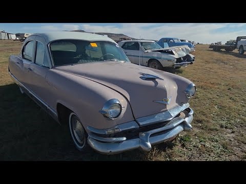 1953 Kaiser Manhattan. Saved from becoming scrap metal by one bid.