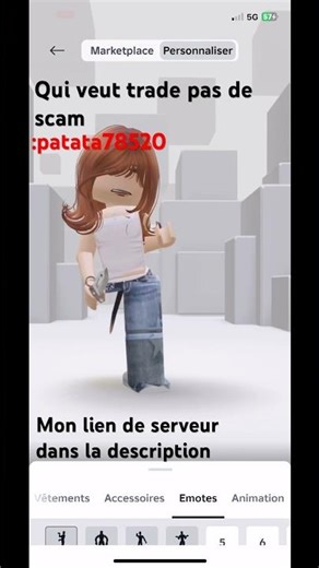 https://www.roblox.com/share?code=10b7a343b7c54e4a91d518c62b9d523d&type=Server ajouter moi d’abord