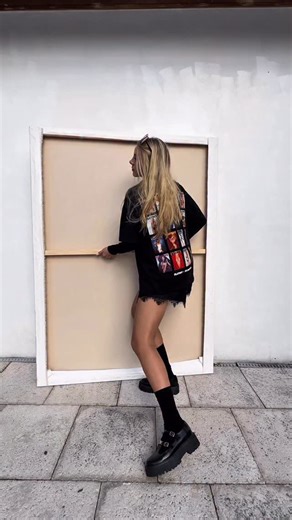 Montana Engels | Artist on Instagram: "//Kalatua// 🐚 the 4th big painting for Miami Art Week. Available Art Miami Context B7 Overflown with handpainted passion and just in time for Todays VIP opening day! Painted entirely in Miami & with sand of Miami mixed into my paint. 60x55inch So very Greatfull for the journey and all the love, the sold out shows and waiting lists of people excited to be part of the journey. 🙏🏼 And the fun thing is: I’m just getting started.🚀cuz I’m not resting until th