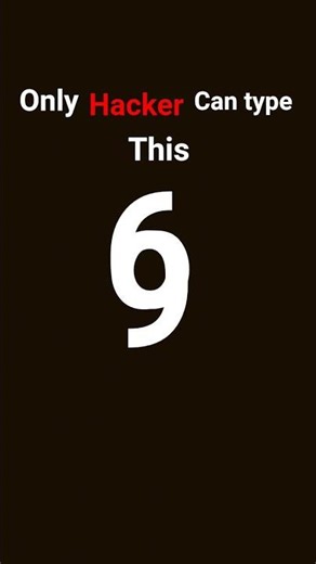 only hacker can type this #short #hacker #challenge