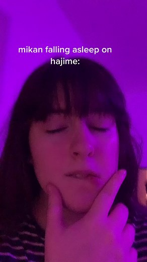 Mikan Falling Asleep on Hajime | Danganronpa Fanfiction