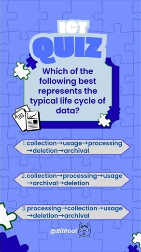 ICT Quiz 01🎯 #ict #ictconcepts