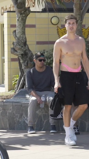 Hilarious G-String Prank Reactions in Public