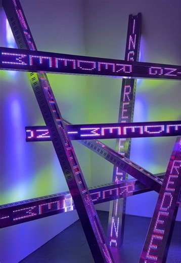 “Heap” by jenny holzer at the Brooklyn museum 💜 #nyctiktok #fypシ #brooklynmuseum #jennyholzer #nycmuseums