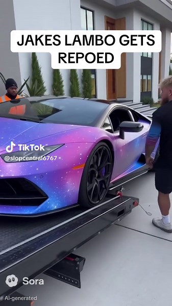 Jake Paul's Lamborghini Repo Drama Unfolds
