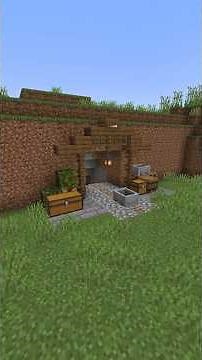 Simple & Cozy Mine Entrance ⛏️