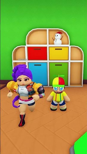 LIKE & SUB RUMI HELP JOHNNY WIN GAME OBBY #johnny #rumi