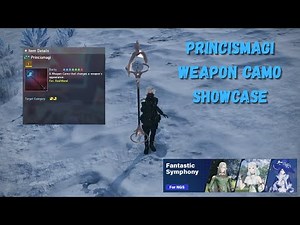 [PSO2:NGS] Princismagi Weapon Camo Showcase