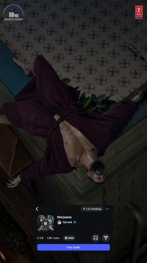 When love turns into destiny, it sounds like #Marjaana ✨❤️ Trending #1 on reels https://bit.ly/Marjaana_ Baaghi 4 in cinemas now! | T-Series