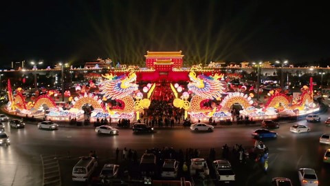 Drones Illuminate Chinese New Year's Traditions and Colors