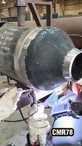Concentric reducer Fit-up to pipe and squaresness verification #fabrication #fitupproccess #piping #pipe #construction | Christopher Rejano