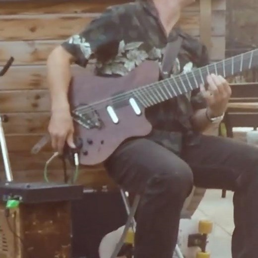 8-String Guitar-Synth/MPC Live II/Ditto X4 Looper/Autumn Leaves Short #8stringguitar #mpclive