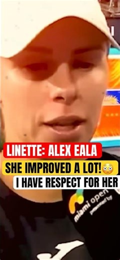 Pinay Pride! Linette RESPECTS Alex Eala 🇵🇭 #alexeala #tennis