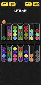 Ball Sort Puzzle - level 465