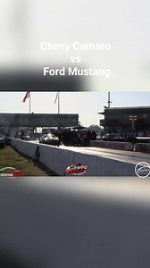 Chevy Camaro vs Ford Mustang #modifiedspeed #dragracing #grudgeracing #musclecars #streetracing #burnout | Modified Speed
