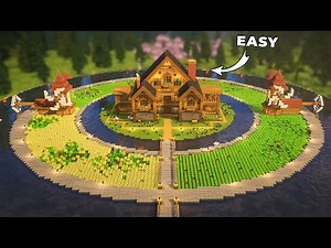 Ultimate Circular Survival Base | Minecraft Tutorial