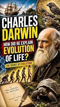 Charles Darwin: How Did He Explain the Evolution of Life? 🤯🧬 #shorts