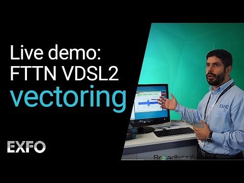 FTTN VDSL2 Vectoring (Live demonstration!)
