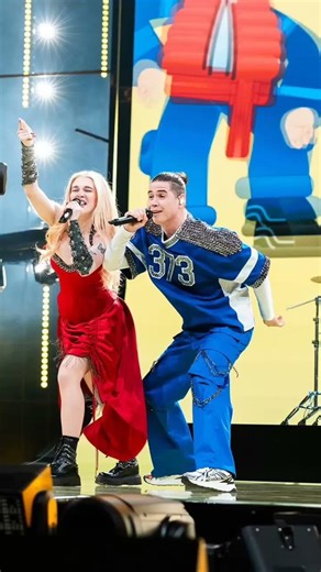 Satoshi scenes! Moldova braces the stage in Vienna! #ESC2026 🇲🇩