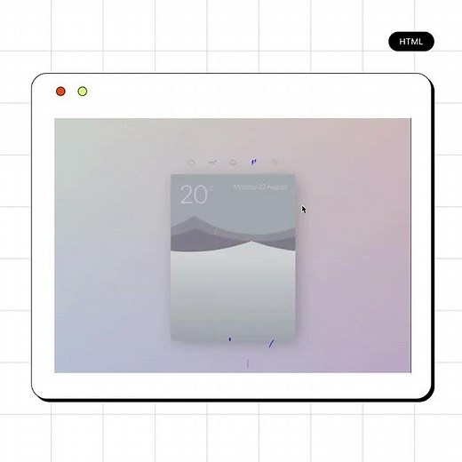 Make Animated weather cards