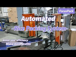 Fully Auto Rice Packing Machine: Precise & Fast, +300% Output | Food Packaging Equipment