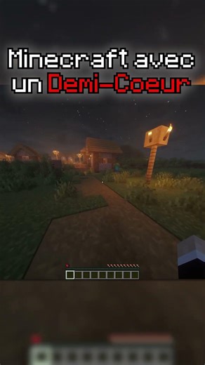 Surviving at night is tough... #minecraft #gaming