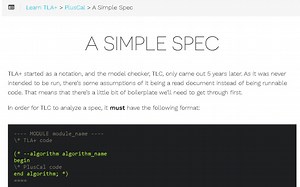 结巴练朗读8分钟：Learn TLA+：PlusCal