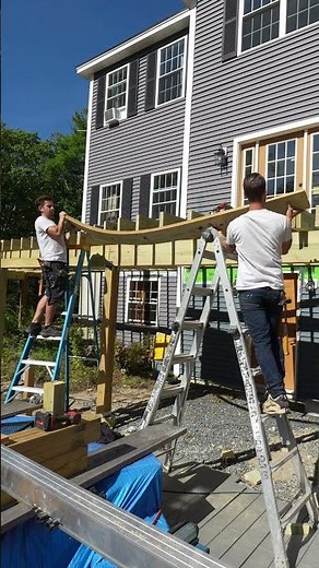 bending pressure treated wood #homeimprovement #diy #constructionchannel