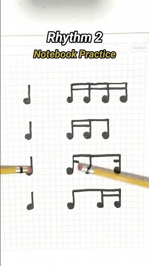 Try This Fun RHYTHM CHALLENGE! 🥁 [Rhythm 2 Notebook Version]