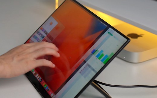 Mac mini跟4K便携屏真的太搭了