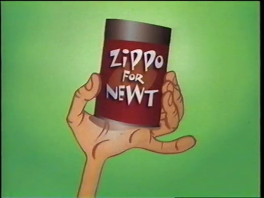 Ned's Newt: Home Alone with Newt (screener VHS)