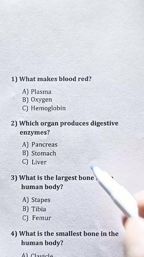 Can You Ace This Anatomy Quiz? | Science Challenge
