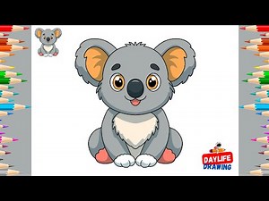 How to Draw a Koala | Step-by-Step Drawing Tutorial