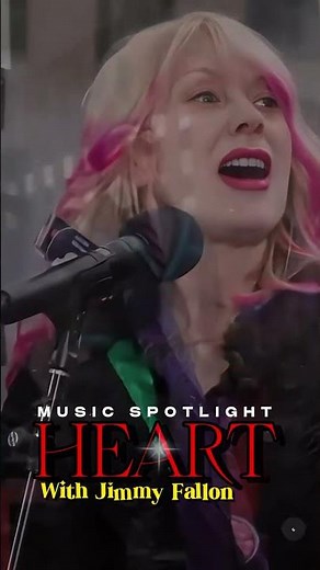 Heart sings "Total Eclipse of the heart" Live during 2024 Eclipse with Jimmy Fallon