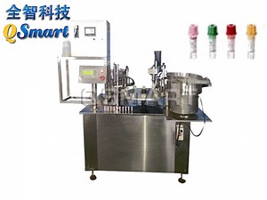 [Hot Item] Automatic Small Capacity Liquid Test Reagent Tube Filling Capping Labeling Machine