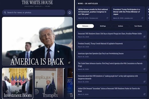 Trump White House launches own app after cryptic social media teases
