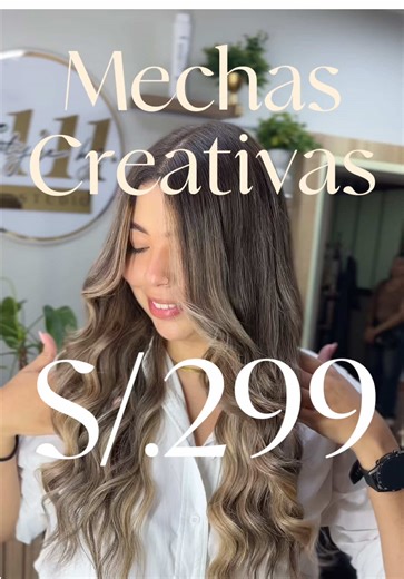✨ Balayage que ilumina tu belleza ✨ Luce un cambio sutil, elegante y lleno de luz 💇‍♀️💖 💰 Promo especial: Balayage a S/299 Incluye asesoría personalizada para lograr el look perfecto para ti 🌿 📍 Ven y vive la experiencia en 11:11 Salón Studio 📲 Reserva tu cita ahora ¡y transforma tu cabello! ✨ #salondebelleza #cambiodelook #mechasbalayage #balyagehighlights #morenailuminada