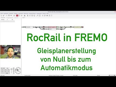 Rocrail In Fremo: the creation of a track plan from zero to automatic mode