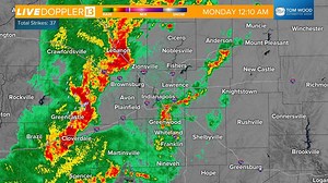 Live Doppler 13 Weather Blog: Heavy storms arrive in Indy