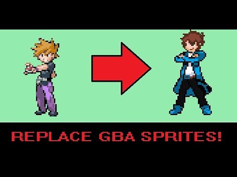 How To Replace GBA Pokemon Trainer Sprites!