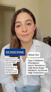 BERBERINE: The Natural Blood Sugar Game-Changer