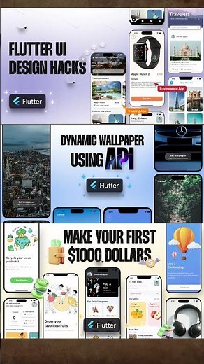 🔥 Flutter Tutorial for Beginners (2025) | Complete Flutter Course Build a Full App #shorts #flutter