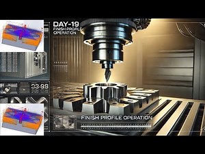 Finish Profile |Complete SolidCam | How to connect open Chain profile| #cad # Solidworks #cnc