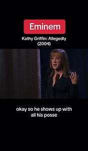 From “Kathy Griffin: Allegedly” (2004) | Kathy Griffin